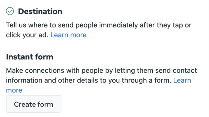 Instant Forms